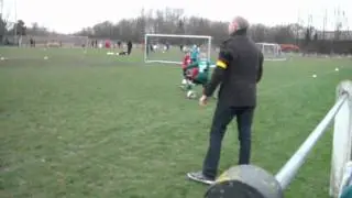 U9 Eendracht Aalst - Moorsel  uitslag 1-7  datum 22-01-2012