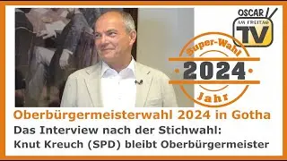 Oberbürgermeisterwahl 2024 in Gotha - Das Interview nach der Stichwahl: Knut Kreuch