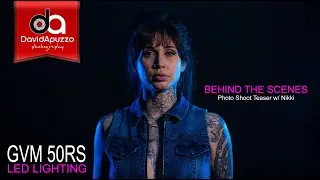 GVM50RS LED Lighting Photo Shoot Teaser w/ Nikki