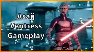 Asajj Ventress Gameplay Star Wars Battlefront 2