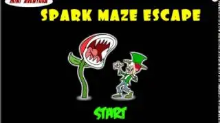 Прохождение игры Spark Maze Escape.