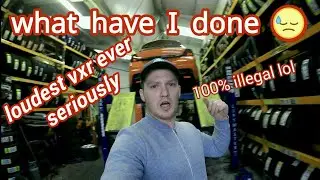 I straight piped my astra vxr, its so naughty 😱 & stupid