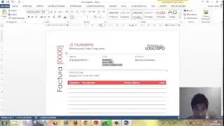 Como realizar una Factura en Word 2013