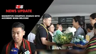 Badminton champion Zhakuo Seyie accorded warm welcome