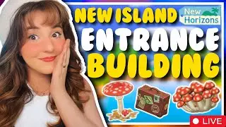 NEW ISLAND. FIRST BUILD. | Animal Crossing New Horizons 🍄