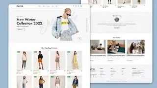 How to Create a Complete Responsive E commerce Website using HTML CSS and JavaScript