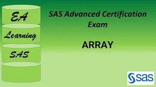 SAS Advanced Certification Question: ARRAY