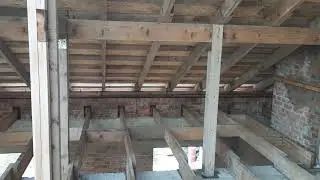 Страпильная система шатровой кровли