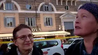 Susitinkam Romoje.  1 diena .