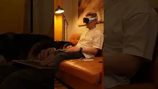 Безголовый MacBook с виртуальным монитором Apple Vision 
