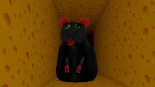 ЭТА КРЫСА ГОНИТСЯ ЗА МНОЙ в Roblox/Cheese Escape
