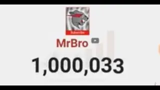 MrBro hits 1 Million!