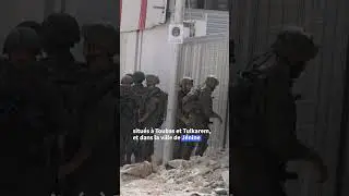 Vaste opération militaire israélienne en Cisjordanie