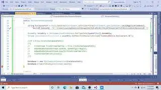 How to deploy a Xamarin app with a prepopulated SQLite database