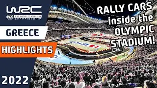 Olympic Stadium of Athens Special Stage | EKO Acropolis Rally Greece 2022