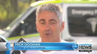 Mick Doohan talks motorcycle safety in Qld