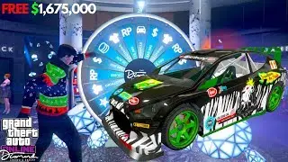 Free Money $1,675,000 GTA Online Casino Lucky Wheel Glitch Win Car