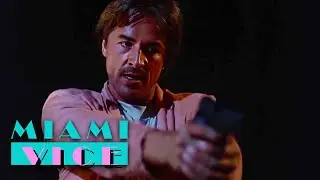 Miami Vice Iconic Scene: Crockett Meets Tubbs