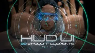 Hud UI Circular Elements  - Pack 1