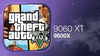 GTA V Enhanced - RX 9060 XT - benchmark