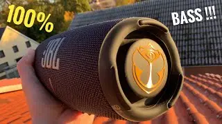 BASS TEST - JBL Charge 5 TOMORROWLAND EDITION [100% VOL.] perfect Focus !!!