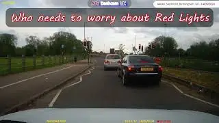 15/05/2024 - Stechford, Birmingham, UK - Smoky Red Light Jumper