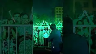 Singing pretty woman at a college concert in Mumbai! #concert #college #spce