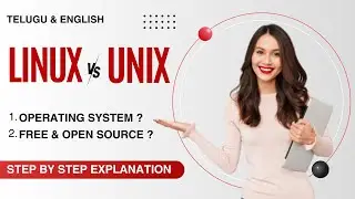 difference between unix & linux in Telugu by kk