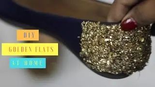 DIY GOLDEN FLATS AT HOME | DIY OLD FLATS