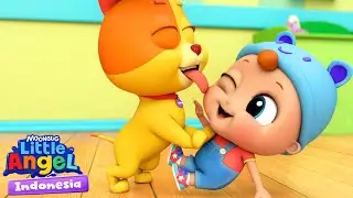 Bermain dengan anjingku | Little Angel Bahasa Indonesia | Kartun dan Lagu Anak