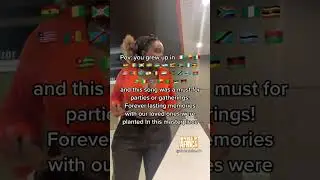 This song always used to get played at parties in my country 🎵
