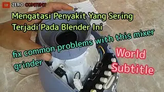 How to Fix a Dead Philips Blender / Service Mixer Grinder Won't Turn ON