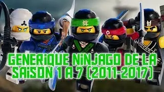 Générique Ninjago de la saison 1 à 7