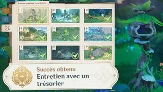 Genshin Impact FR | Presse-papier mystérieux (Quête/Trésor) - Emplacements