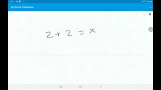 How to download MyScript Calculator on Samsung Galaxy Tab S4