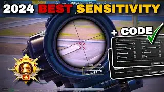 PUBG SENSITIVITY SETTINGS 2024 🔥 USE THIS PERFECT VERSION! ✅