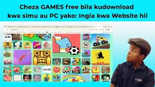 Jinsi ya kucheza GAMES mbalimbali bila ku Download kwa simu au computer yako kupitia Website hii 😊