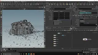 Visual Fx ~ Structure Destruction (Applied Houdini)