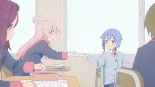 Cute Loli Sleeping During Exam