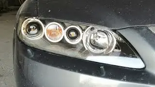 Установка bi led aozoom a3max в Mazda 6gg или как я купил другую фару)
