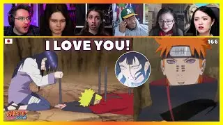 Hinata VS Pain | Reaction Mashup [Naruto Shippuden 166] ナルト 疾風伝