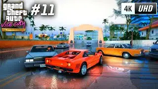 GTA Vice City Definitive Edition PC Ultra High Graphics Gameplay | Mission Cop Land | Part 11