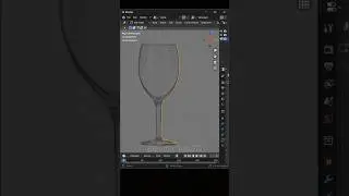 Wine glass in blender | Blender basics