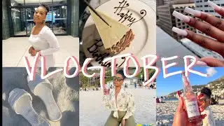 VLOGTOBER EP 1. || BIRTHDAY VLOG || NEW NAILS, NEW HAIR, CATCHING UP WITH FRIENDS