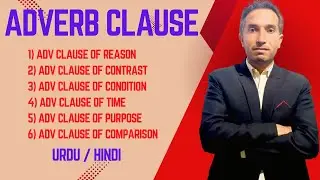 Adverb Clause in english grammar | adverb clauses in english | #englishgrammar