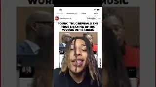Young thug reveals the true meaning of his lyrics!!! 