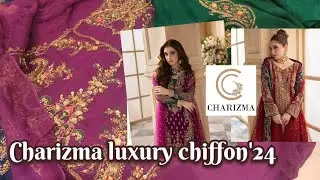 Charizma luxury chiffon collection 2024 || Charizma formal collection