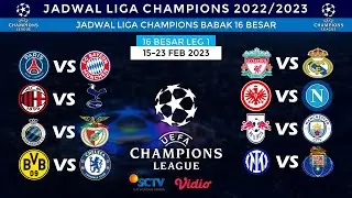 Jadwal Liga Champions Live SCTV: Liverpool VS Real Madrid | Jadwal UCL 2023 Babak 16 Besar Malam ini