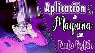 How to EMBROIDER LETTERS with a SEWING MACHINE  | Step by Step Tutorial