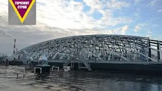 Уникальный купол (зенитный фонарь). ТРЦ «Ривьера», Липецк